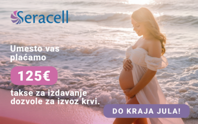 Umesto vas plaćamo taksu za izvoz krvi za čuvanje matičnih ćelija – samo do kraja jula!